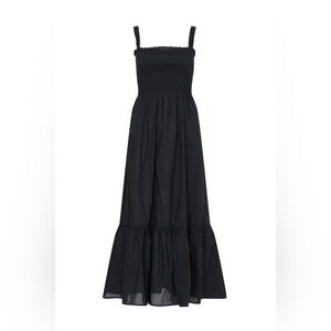 Hill House Anjuli Nap Dress Black Crepe